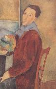 Amedeo Modigliani Autoportrait (mk38) oil painting on canvas